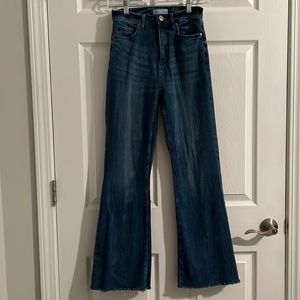 Loft High Rise Flare Jeans - size 24 (size 00)